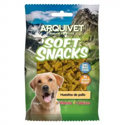 Golosinas para perros Soft snacks huesitos pollo 100 grs., Unidades 14 unidades