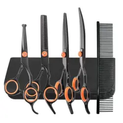 IntiMeg Kit de tijeras para el cuidado de perros y gatos - Una pieza