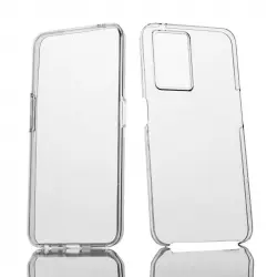 Max Power Digital Funda Doble Cara 360 Grados Silicona Transparente Para Oppo A57/a77 5g/a77s 4g