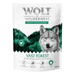 Wolf of Wilderness pienso para perros - Formato de prueba - Weight Management - 400 g (Explore, con pollo)