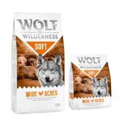 Wolf of Wilderness Soft Wide Acres con pollo - 12 kg