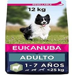 Eukanuba Adult (Cordero y Arroz) 12 Kg.