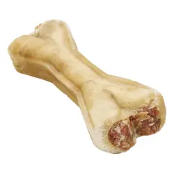 Barkoo huesos prensados rellenos de nervio de buey - 3 x 22 cm