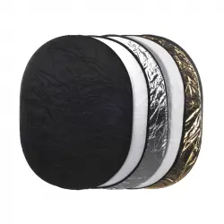 Bresser BR-TR1 Reflector Ovalado Plegable 5 en 1 60x900cm