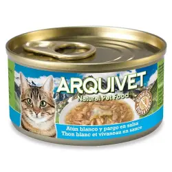 Comida húmeda Arquivet para gatos sabor atún blanco y pargo