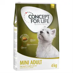 Concept for Life Mini y X-Small 8 / 9 kg en oferta: 2 kg ¡gratis! - Mini Adult (8 kg)