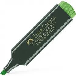 Faber Castell Textliner 48 Caja de 10 Marcadores Fluorescentes Verde