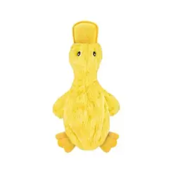 MCBOSON Golosina para perros con forma de pato: sin relleno, sin sonido - 1 artículo