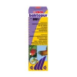 Sera Baktopur Acondicionador contra Infecciones Bacterianas para Peceras, 500 ml