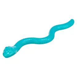 Trixie Snack-Snake juguete rellenable para perros - 59 cm - color azul