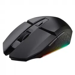Trust GXT 110 FELOX Ratón Gaming Inalámbrico Iluminado 4800 DPI Negro