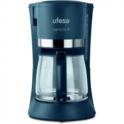 Ufesa CG7114 Capriccio Cafetera de Goteo 6 Tazas Negra