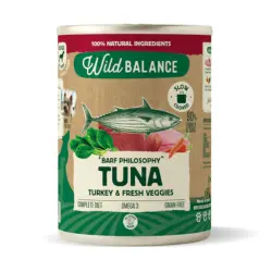 Wild Balance Atún y Pavo lata para perros - 400 g