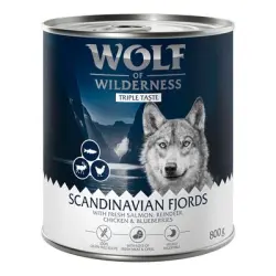 Wolf of Wilderness The Taste Of 6 x 800 g - The Taste Of Scandinavia
