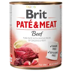 Brit Paté & Meat Adult 6 x 800 g - Vacuno