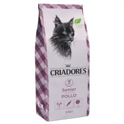 Criadores Senior Pollo pienso para gatos