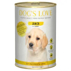 Dog's Love Junior Ave comida húmeda para perros - 6 x 400 g