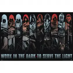 Erik Maxi Póster Assassin'S Creed Trabajo en la Oscuridad 91.5x61 cm