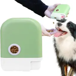 FurryFusion Dispensador de golosinas para perros - Verde