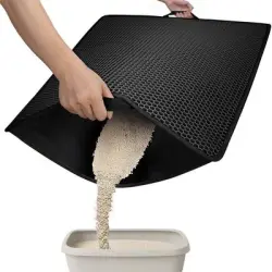 IntiMeg Alfombrilla para arenero de gato - 90*60CM