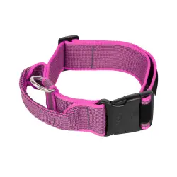 JULIUS K9 Collar asa de agarre rosa para perros - Ancho:40mm Medida: 38-53cm