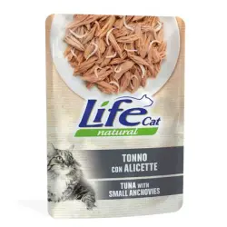 Life Cat Natural Adult 24 x 70 g - Pack Ahorro - Atún con anchoas