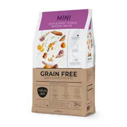 Natura Diet Mini Grain Free Pato y Boniato Pienso para perros - 3 kg
