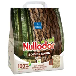 Nullodor Bois De Sapin arena aglomerante para gatos - 10 l