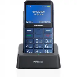 Panasonic KX-TU155 Teléfono Móvil para Personas Mayores Azul