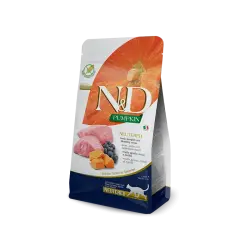 1,5Kg Farmina ND Pumpkin Neutered pienso para gatos de Cordero y  Arandano