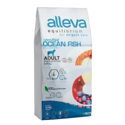 Alleva Equilibrium Pescado Oceánico Pienso Digestivo para perros - 12 kg