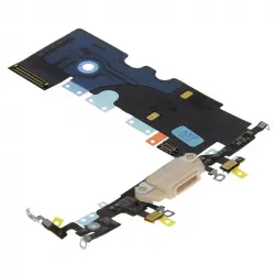 Clappio Repuesto Puerto de Carga Lightning Oro para iPhone 8