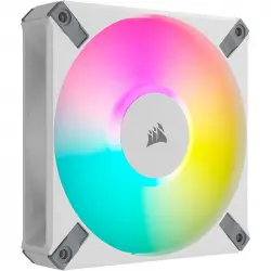 Corsair iCUE AF120 RGB ELITE Ventilador PWM de 120 mm Blanco