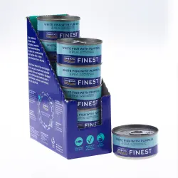 Fish4Dogs Comida húmeda Pescado Calabaza y Guisantes para perros - 1020 g