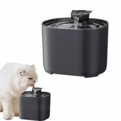 FurryFusion Dispensador de agua para gatos con sensor inteligente - Dispensador de agua