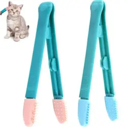 HausPets 2 peines quitamanchas adecuados para perros y gatos pequeños - 2 piezas