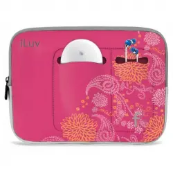 Iluv Funda de Neopreno Rosa para Tablet/Portátil hasta 10.2"