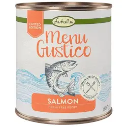 Lukullus Menú Gustico 24 x 800 g  - Pack Ahorro - Salmón