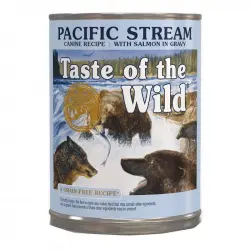 Pack de latas para perros adultos Taste of the Wild con salmón 12 unidades 390grs