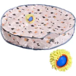 Pawffee Pelota automática ratón marrón para gatos, juego de escondite - 1 pieza