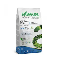 Alleva Pienso Pescado Oceánico y Aloe Vera con Cannabis para perros razas pequeñas - 5 kg