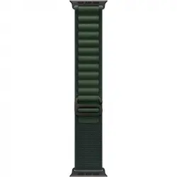Apple Correa Loop Alpine Verde Oscuro/Titanio Negro 49mm Talla S