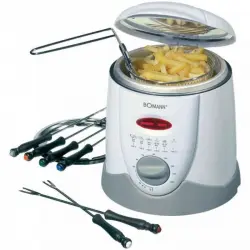 Bomann FFR 1290 CB Freidora/Fondue 1L 900W
