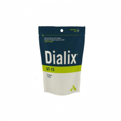 Dialix U.T. para perros y gatos 30 comprimidos masticables para perros, 0.20 kg