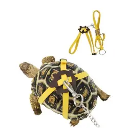 FurryFusion Arnés ajustable para tortuga - S: 0,8 cm * 1,2 m