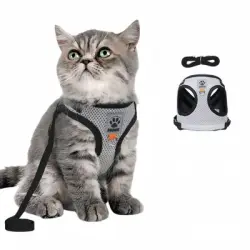 FurryFusion Arnés para gatos - S