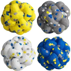 HausPets Moonorange Juego de 4 pelotas de juguete para perros agresivos - Pelota