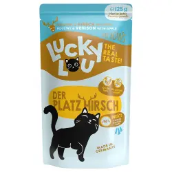 Lucky Lou Adulto 16 x 125 g - Aves de corral y venado