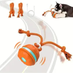MCBOSON Pelota rodante automática para perros - 1 pieza