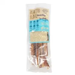 Natural Snackys Snack para Perros Columna de Salmón 8-15 cm, 1 x 90 gr